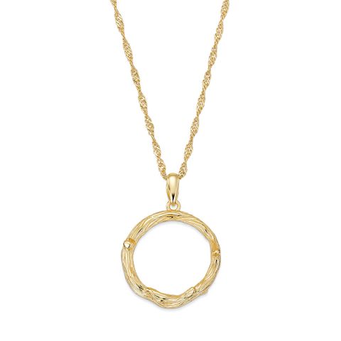 Halssmykke 925 Forgylt Sølv