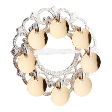 Barnesølje Hvitt/Forgylt Sølv