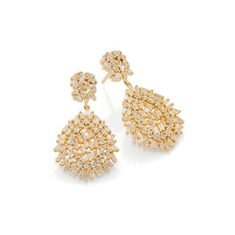 Øredobber 925 Forgylt Sølv