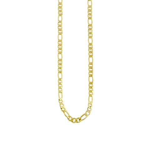 STIAN Figarokjede Gullfarget Stål 5 mm