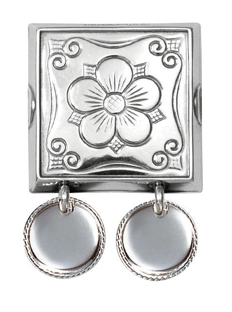 Beltestøl Olavsrosen 830 Oksidert Sølv