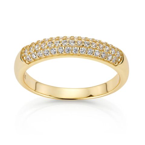 Ring 925 Forgylt Sølv