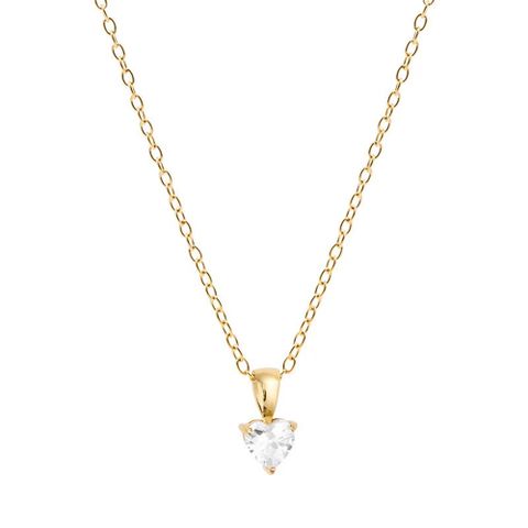 Bonne Halssmykke Gullfarget Stål