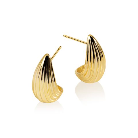 Eirin øredobber 925 forgylt sølv