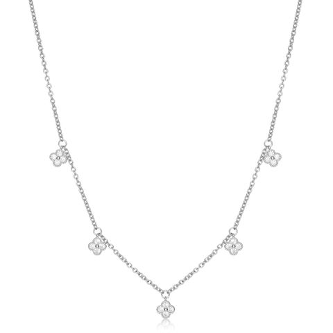 Halskjede Kløver 925 Sølv