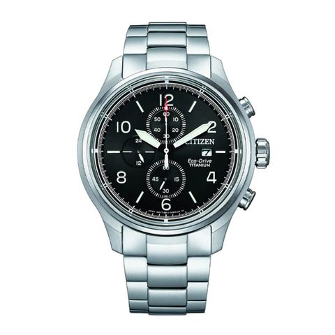 Eco-Drive Kronograf Titanium 44 mm