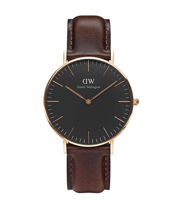 Classic Black Bristol 36 mm