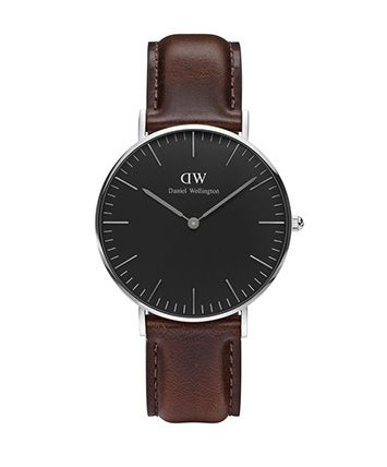 Classic Black Bristol 36 mm