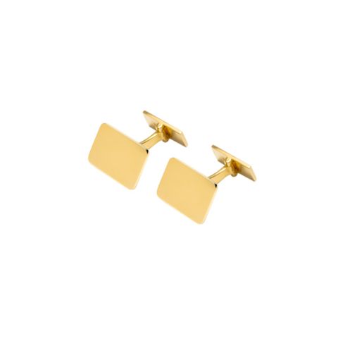 Mansjettknapper 925 Forgylt Sølv