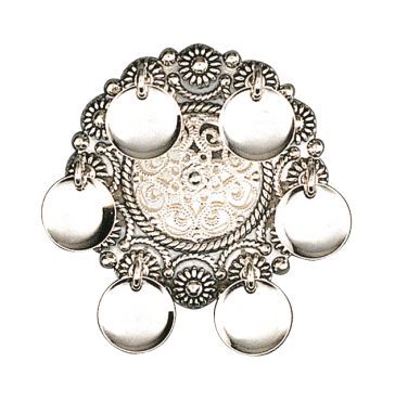 Barnesølje 830 Oksidert Hvitt Sølv