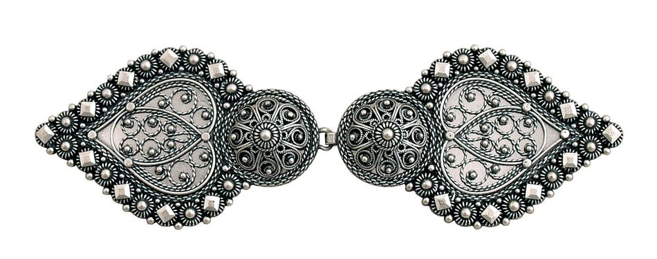 spenne, belte, oksidert