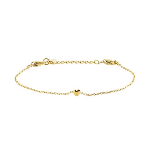 Sweetheart Gold Bracelet Small