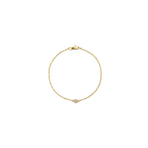Thin Sparkle Gold Small Bracelet